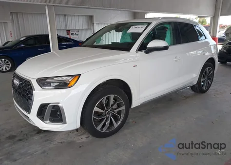 2022 Audi Q5 Premium Plus 45 Tfsi S Line Quattro S Tronic из США, поврежденный, VIN WA1EAAFY9N2129351